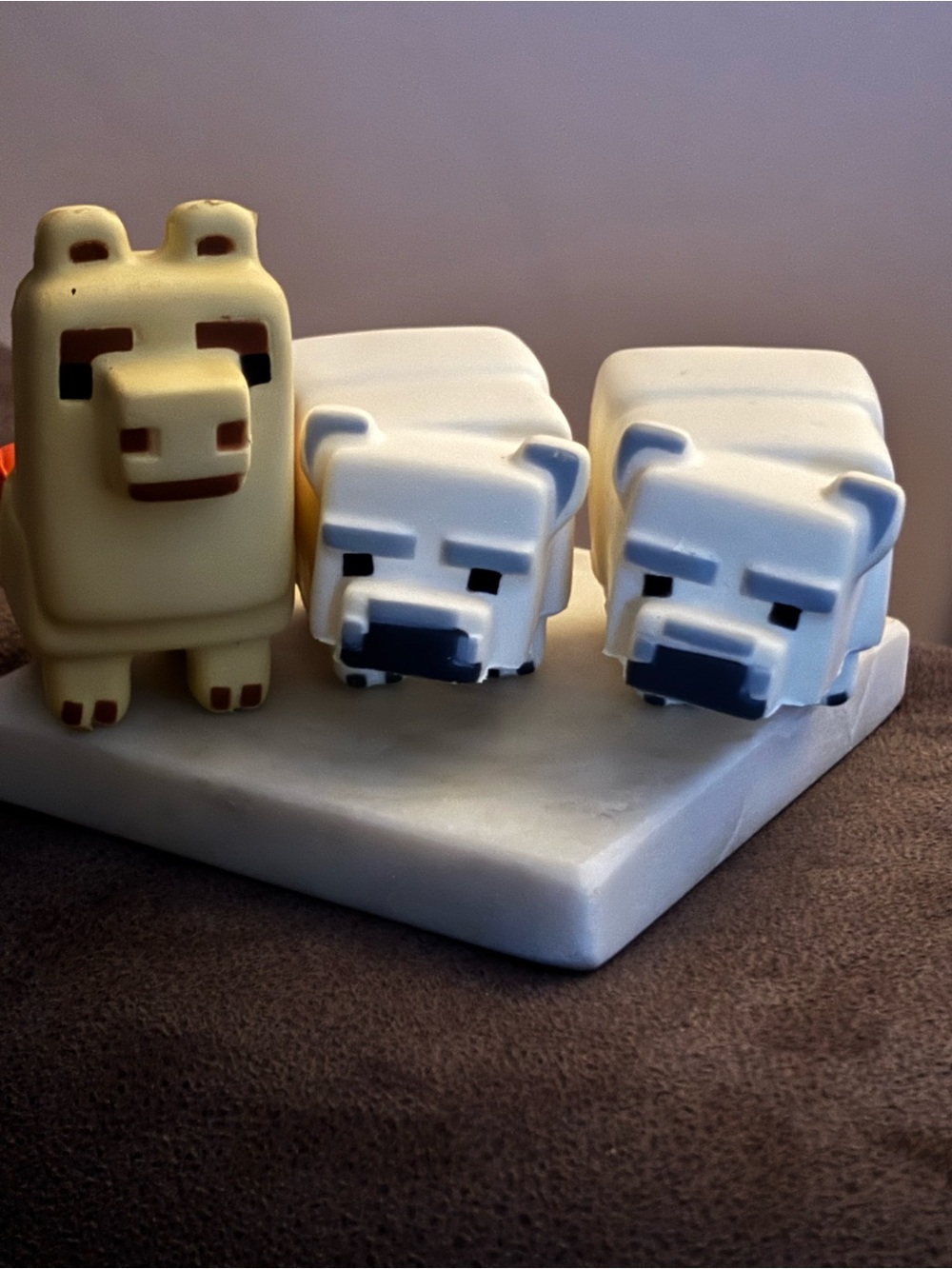 🦙 Minecraft Squish Me Series 1 Llama and 2 Polar Bears 🐻‍❄️